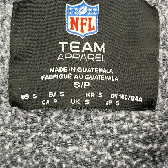 NFL Team Apparel Women's Size Small Sweatshirt New England‎ Patriots 1960 Gray - Picture 5 of 6